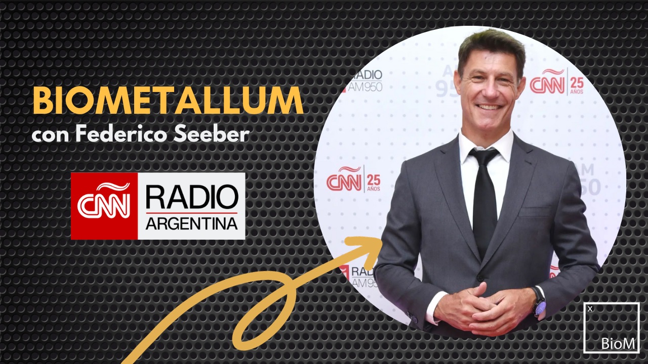 CNN Radio Argentina - Federico Seerber | BioMetallum Start Up de Mineria de liti